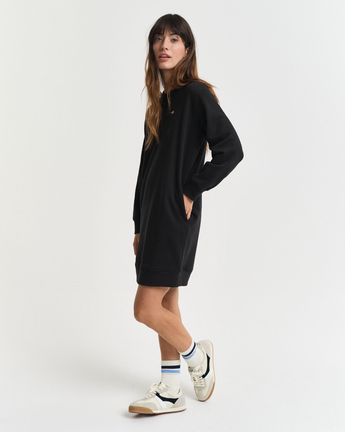 Shield Rundhals-Sweatkleid