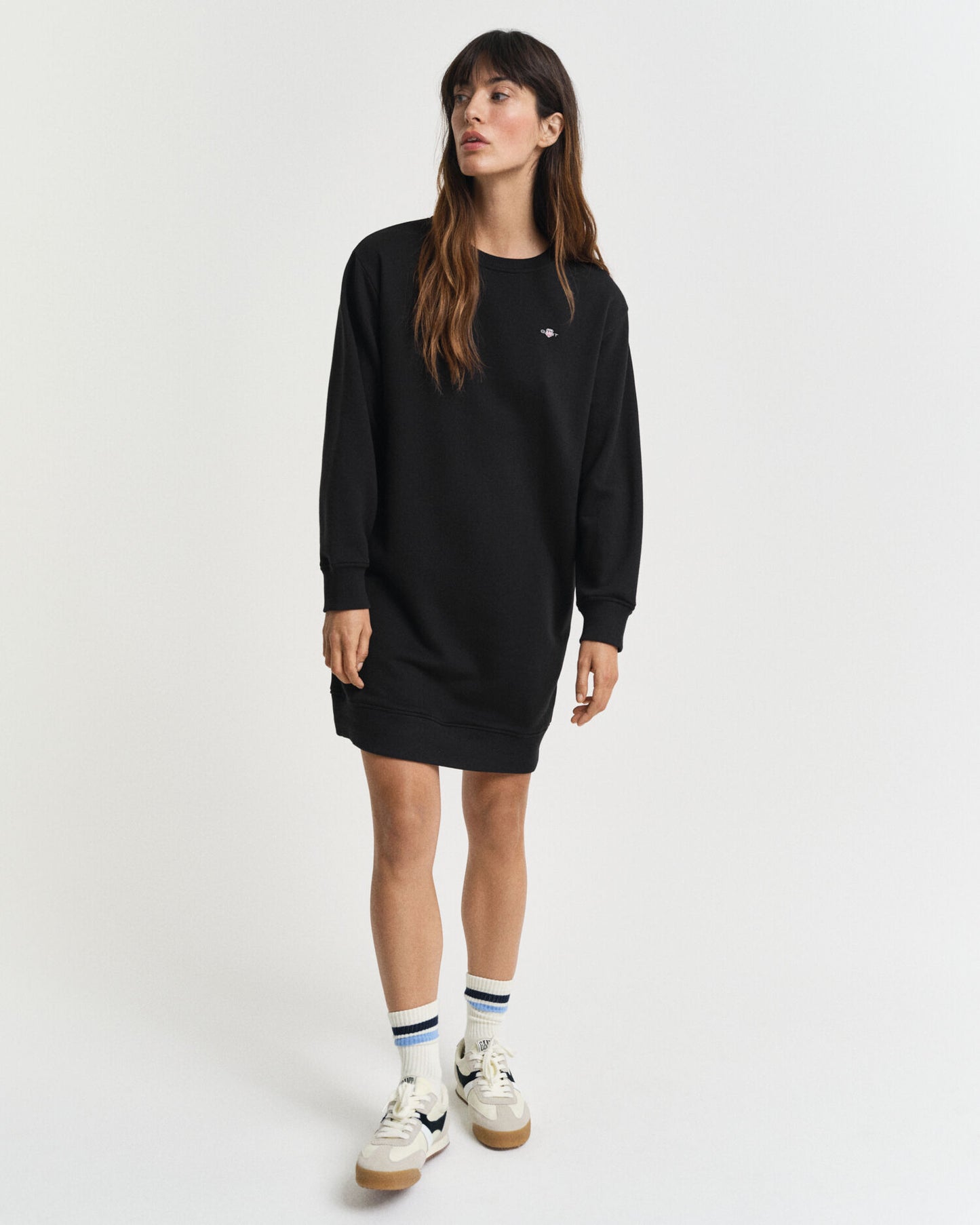Shield Rundhals-Sweatkleid