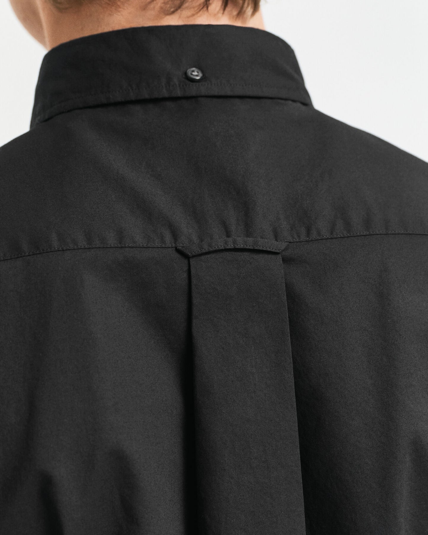 Chemise classique en popeline coupe droite