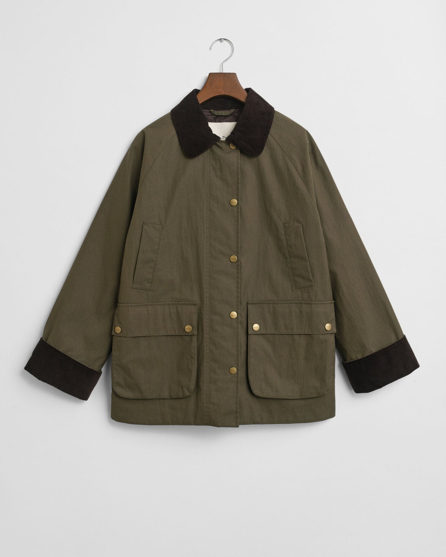 Barnjacke aus gewachster Baumwolle