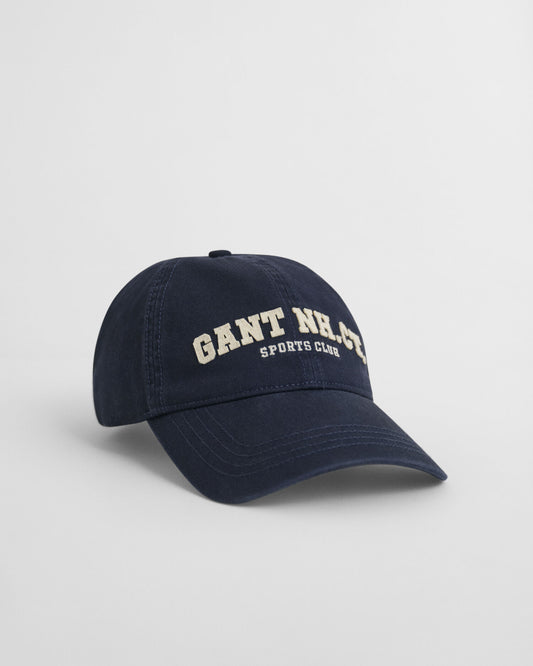 Casquette lavée en feutre avec motif graphique