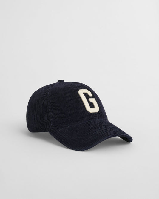 Casquette en velours côtelé