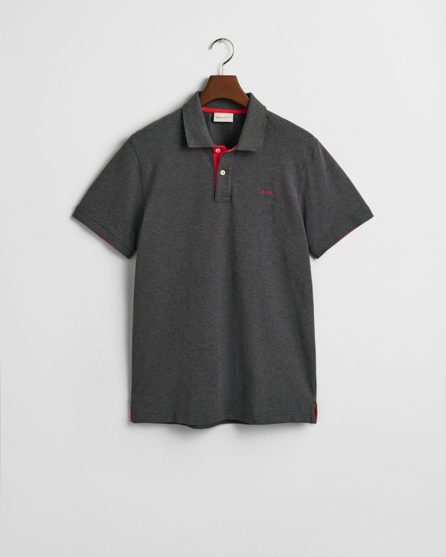 Polo en piqué contrastant