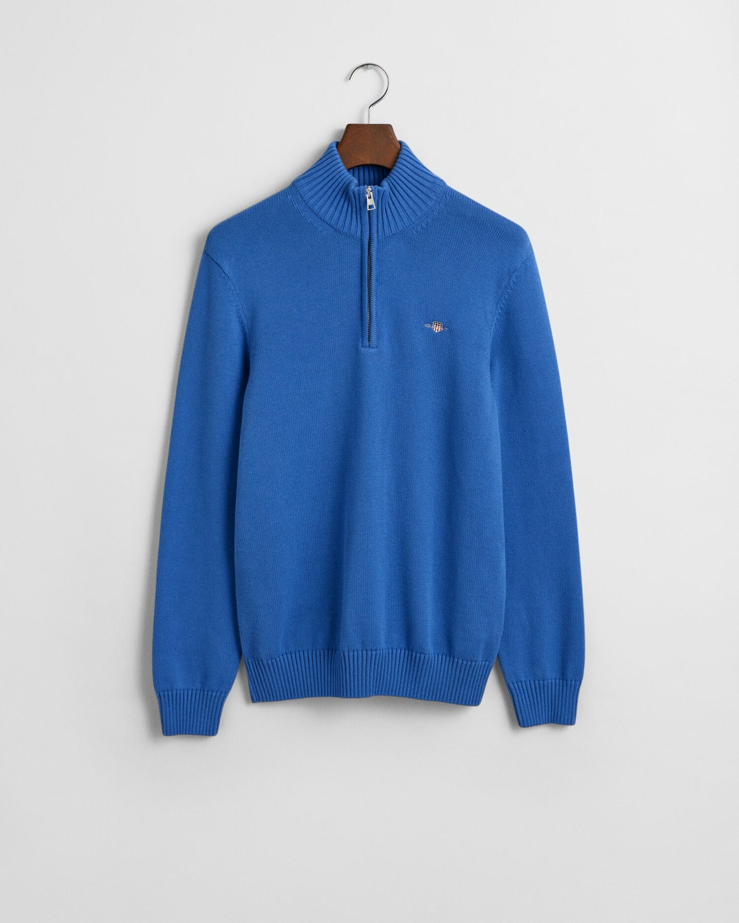 Freizeit-Baumwoll-Half-Zip-Pullover