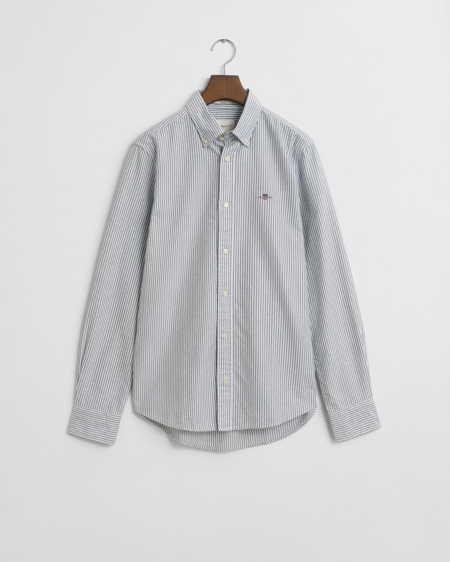Slim Fit Oxfordhemd mit Bankerstreifen