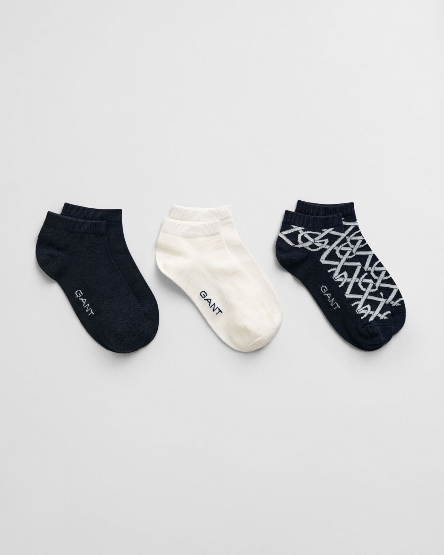 3er-Pack Monogramm-Söckchen