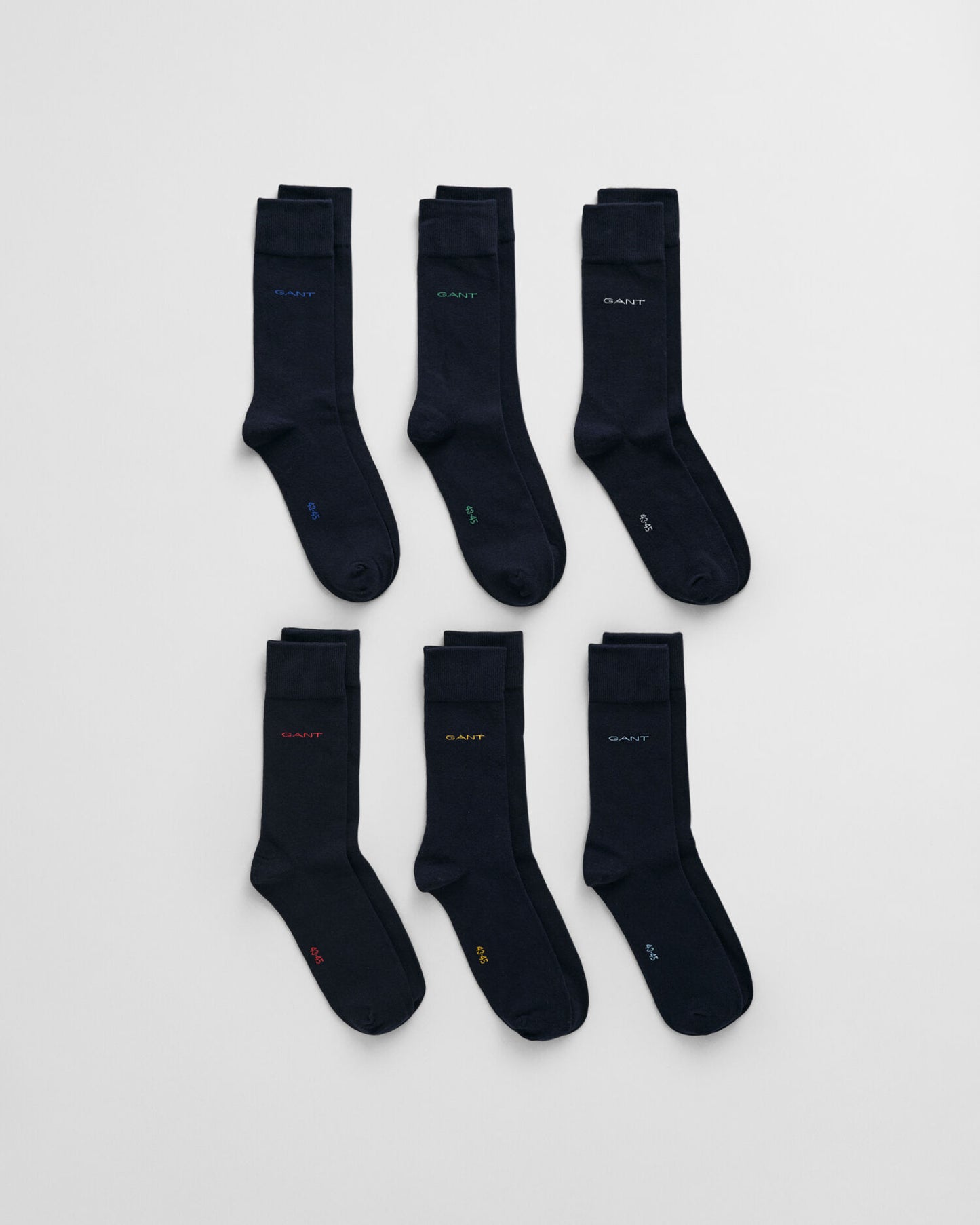 Lot de 6 chaussettes en coton doux