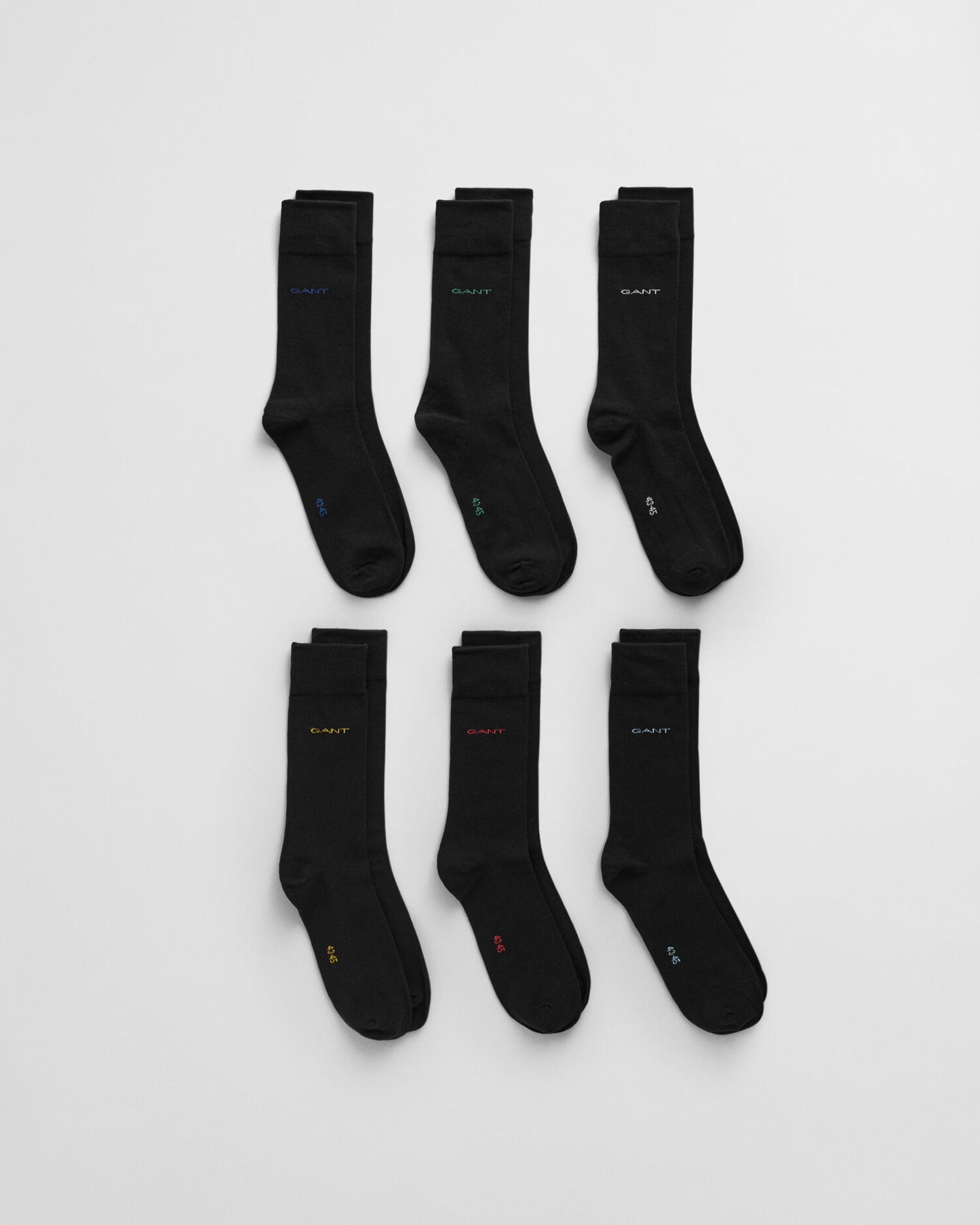 Lot de 6 chaussettes en coton doux