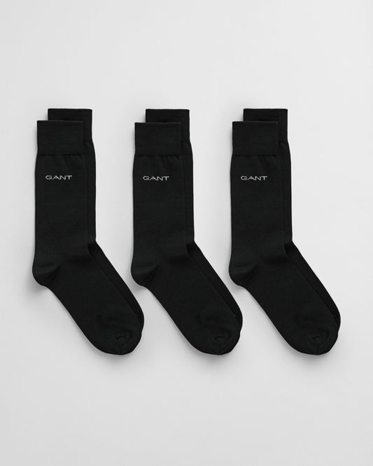 Chaussettes en coton mercerisé par lot de 3
