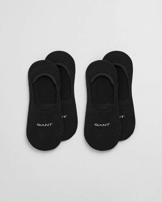 Lot de 2 paires de chaussettes invisibles