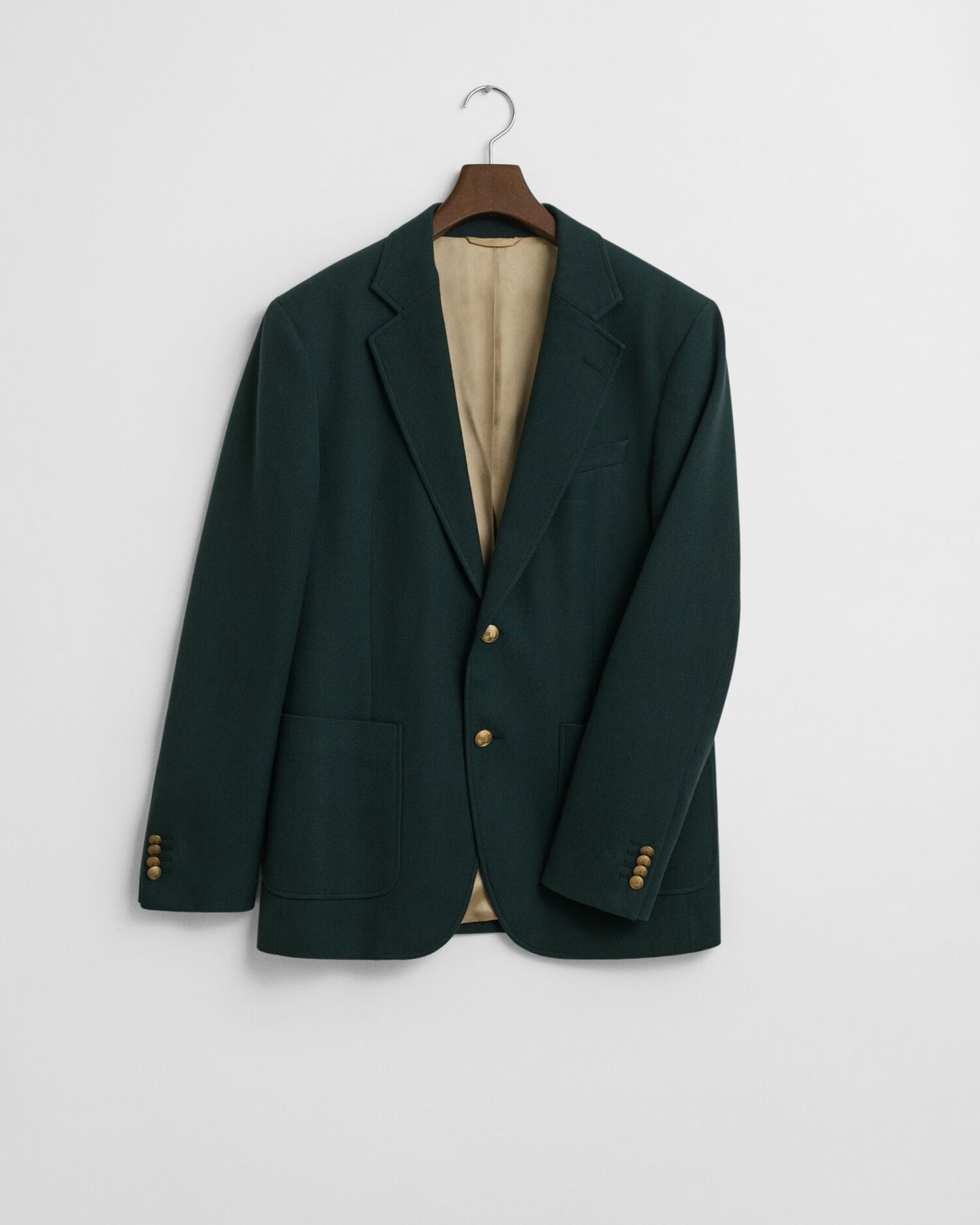 Schmal geschnittener Baumwoll-Club-Blazer