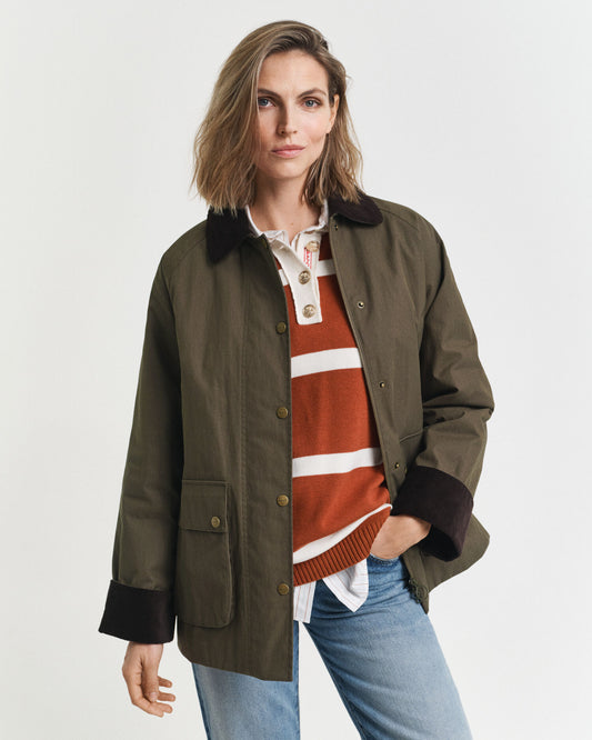 Veste de travail en coton ciré