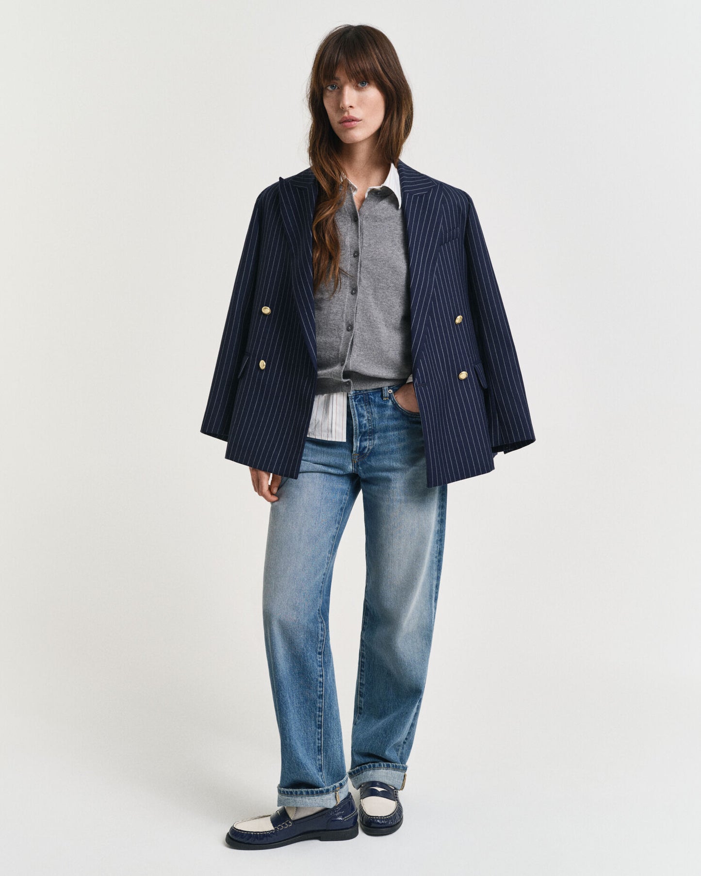 Gilet tricoté léger à manches courtes