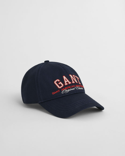 Casquette en twill de coton à motif