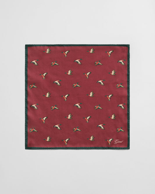 Pochette de costume à motif canard