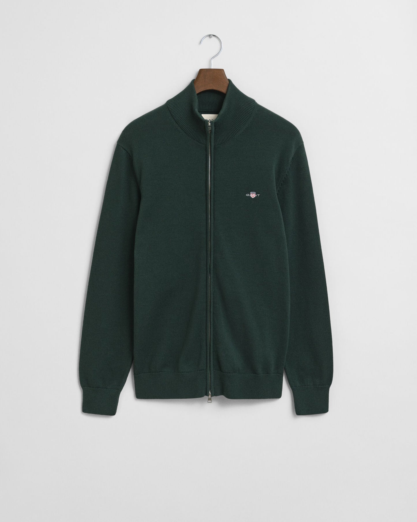 Lässiger Baumwoll-Cardigan mit Reißverschluss