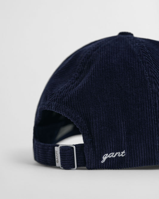 Casquette en velours côtelé à badge G