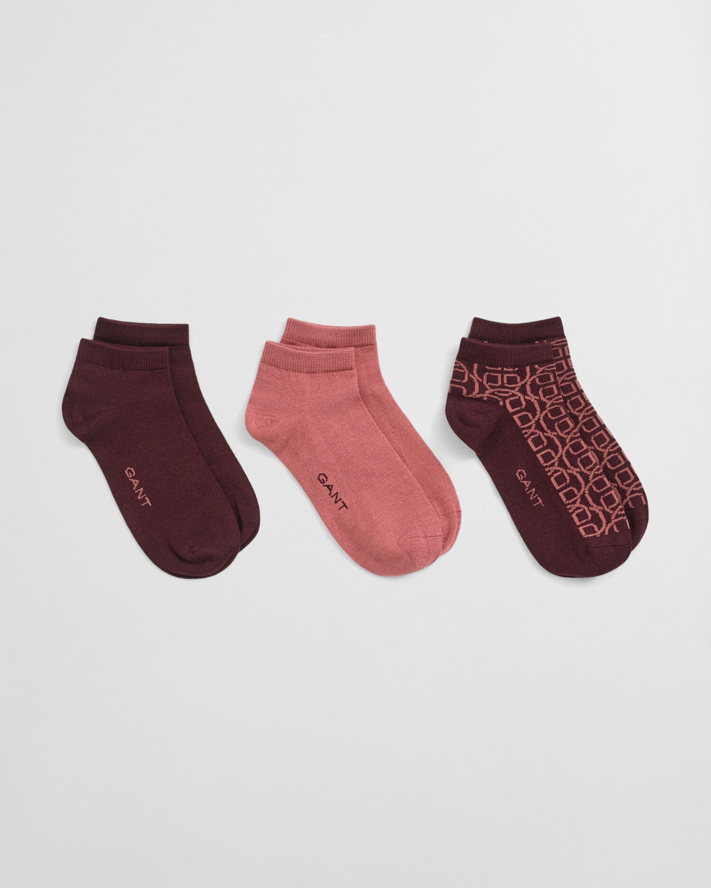 3er-Pack Monogramm-Söckchen