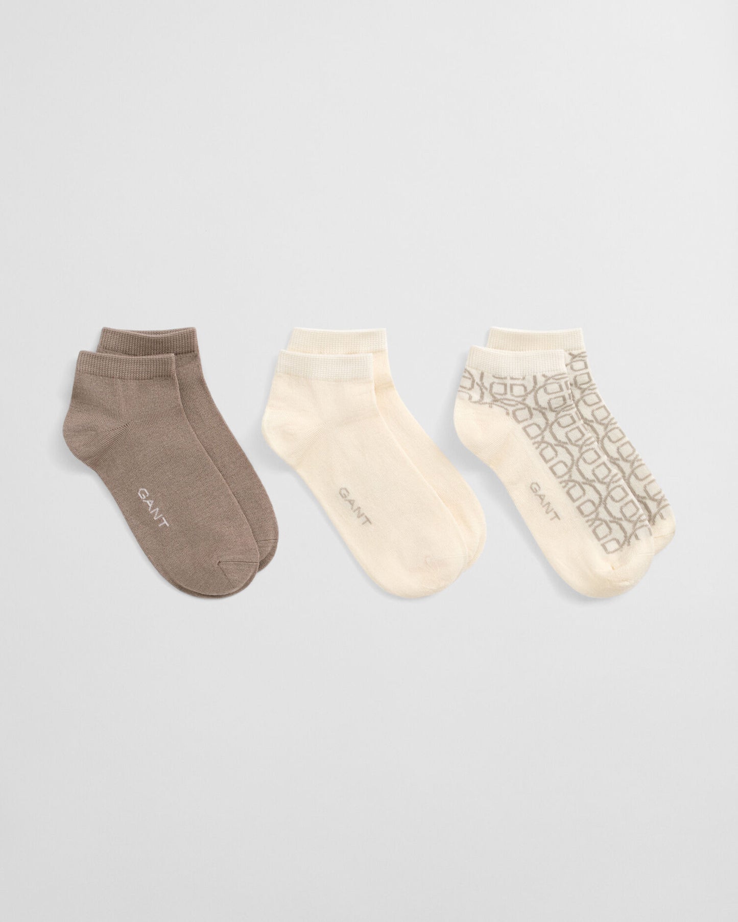 3er-Pack Monogramm-Söckchen