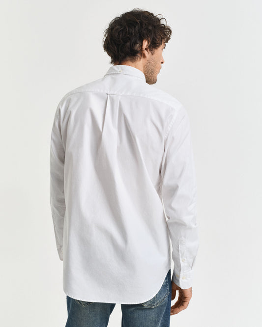 Chemise Oxford en Pinpoint Coupe Droite