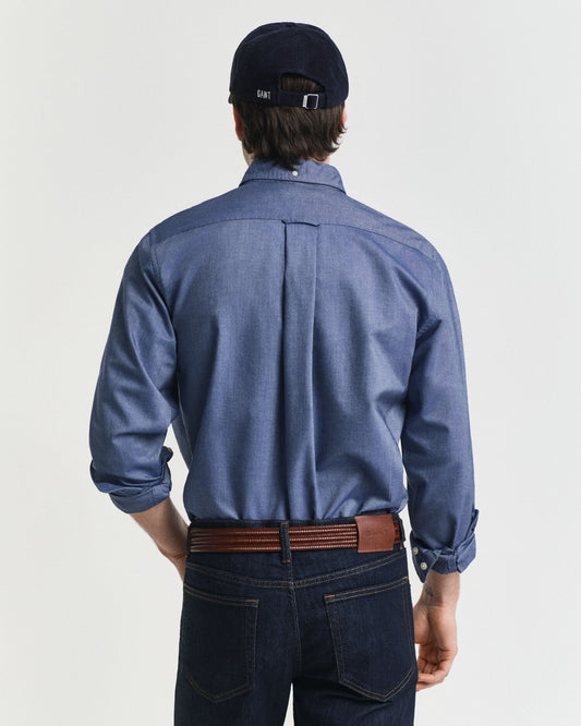 Chemise Oxford classique coupe droite