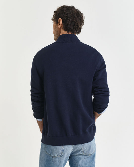 Gilet zippé en coton décontracté