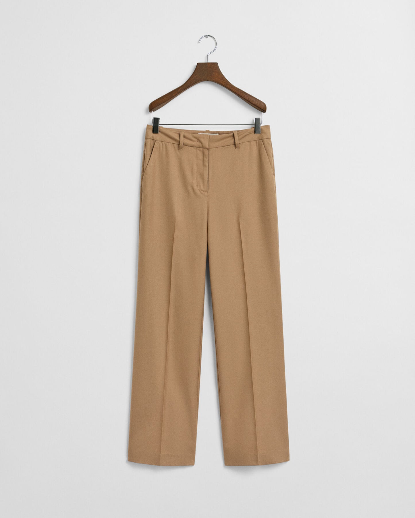 Pantalon ajusté en mélange de laine