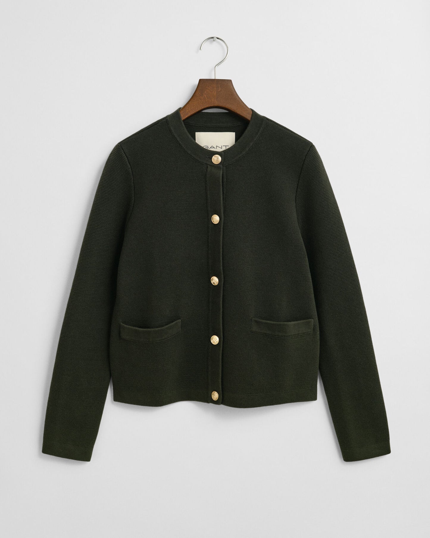 Cardigan en maille contrastante
