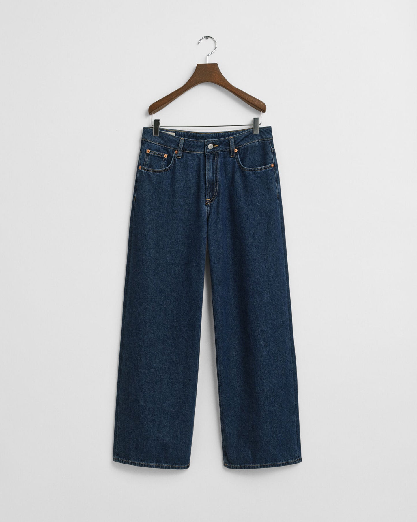 Jean taille basse ample