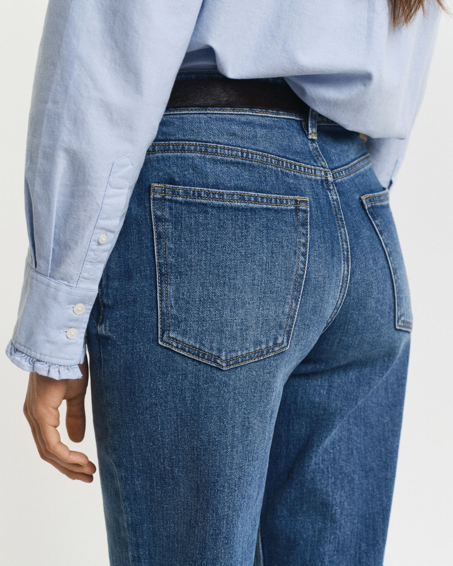 Jean coupe droite stretch