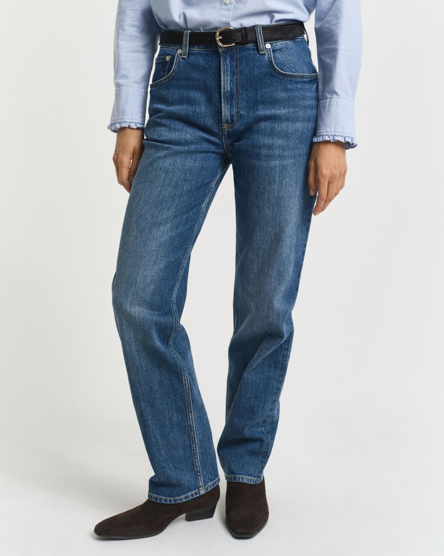 Jean coupe droite stretch