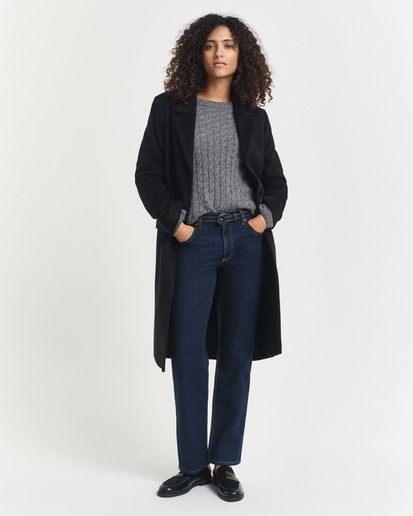 Jean droit stretch