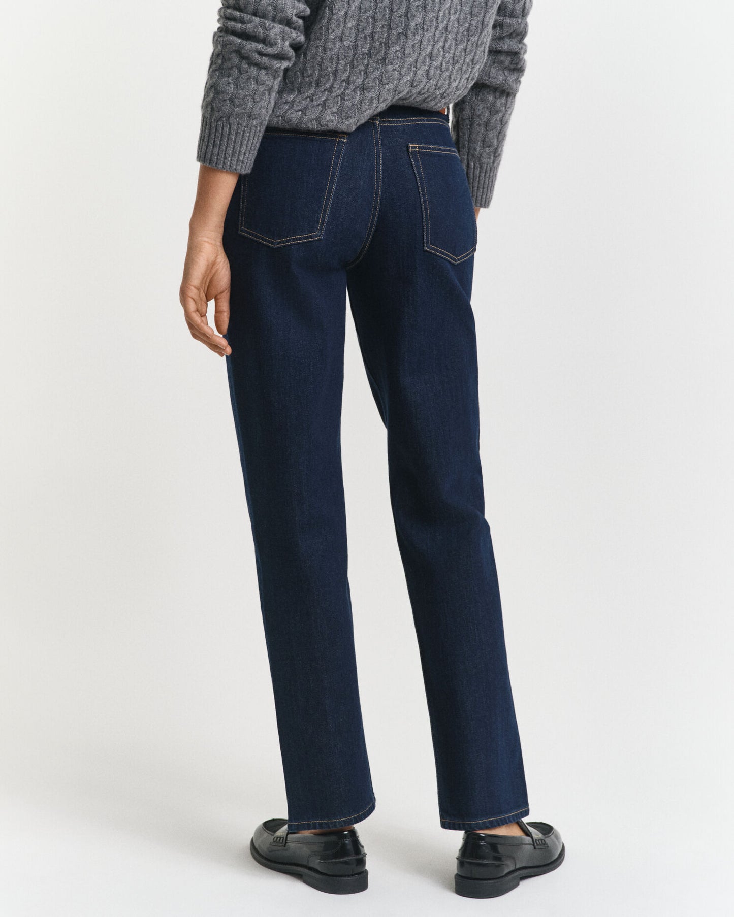 Jean droit stretch