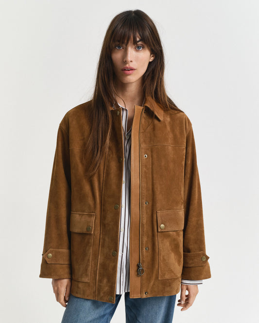 Veste d'officier en daim