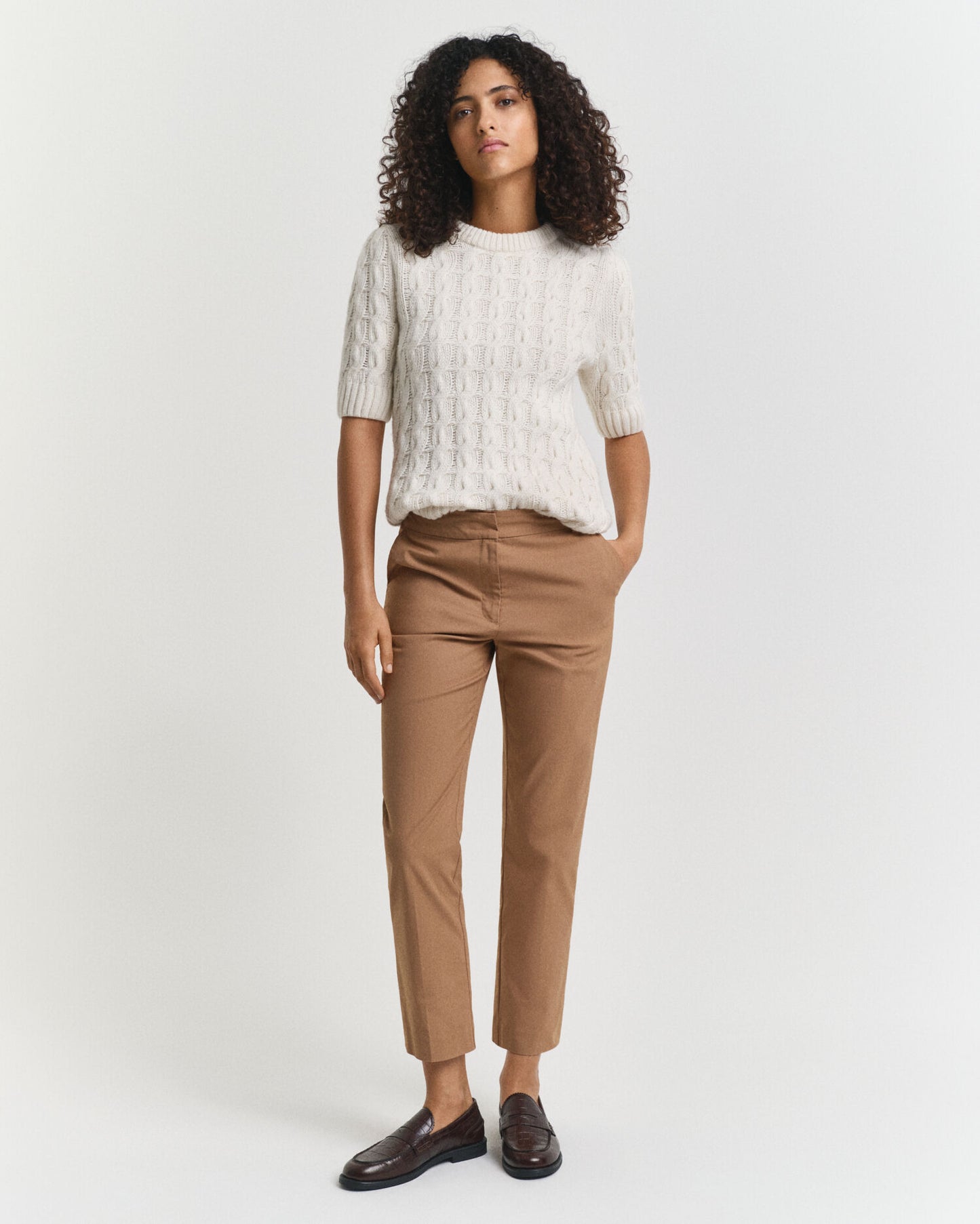 Schlanke Zigarettenhose