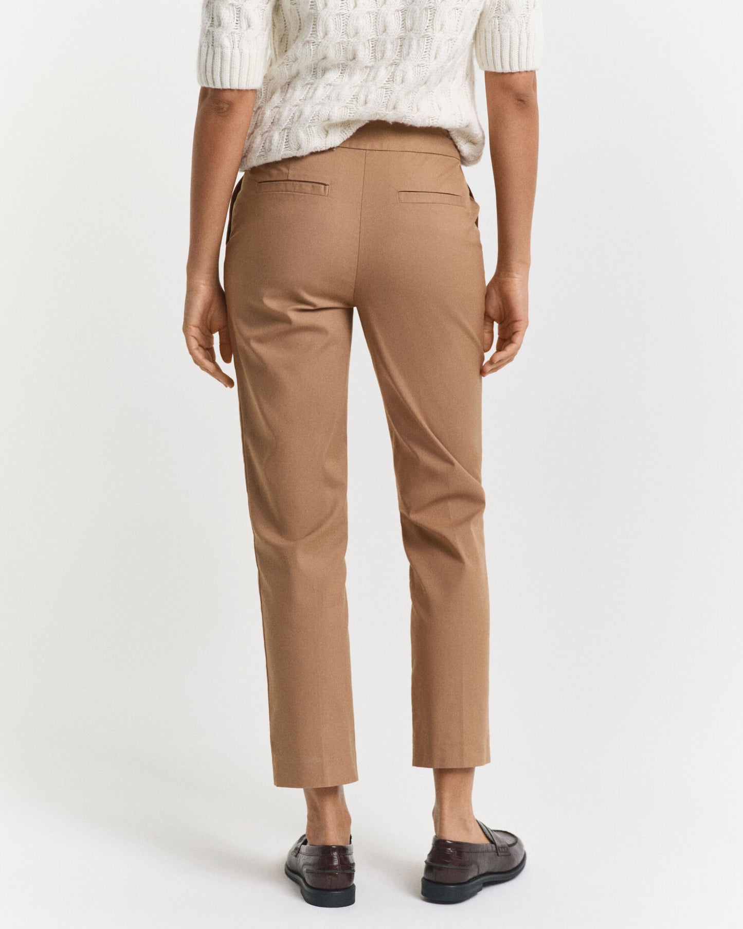 Pantalon cigarette ajusté