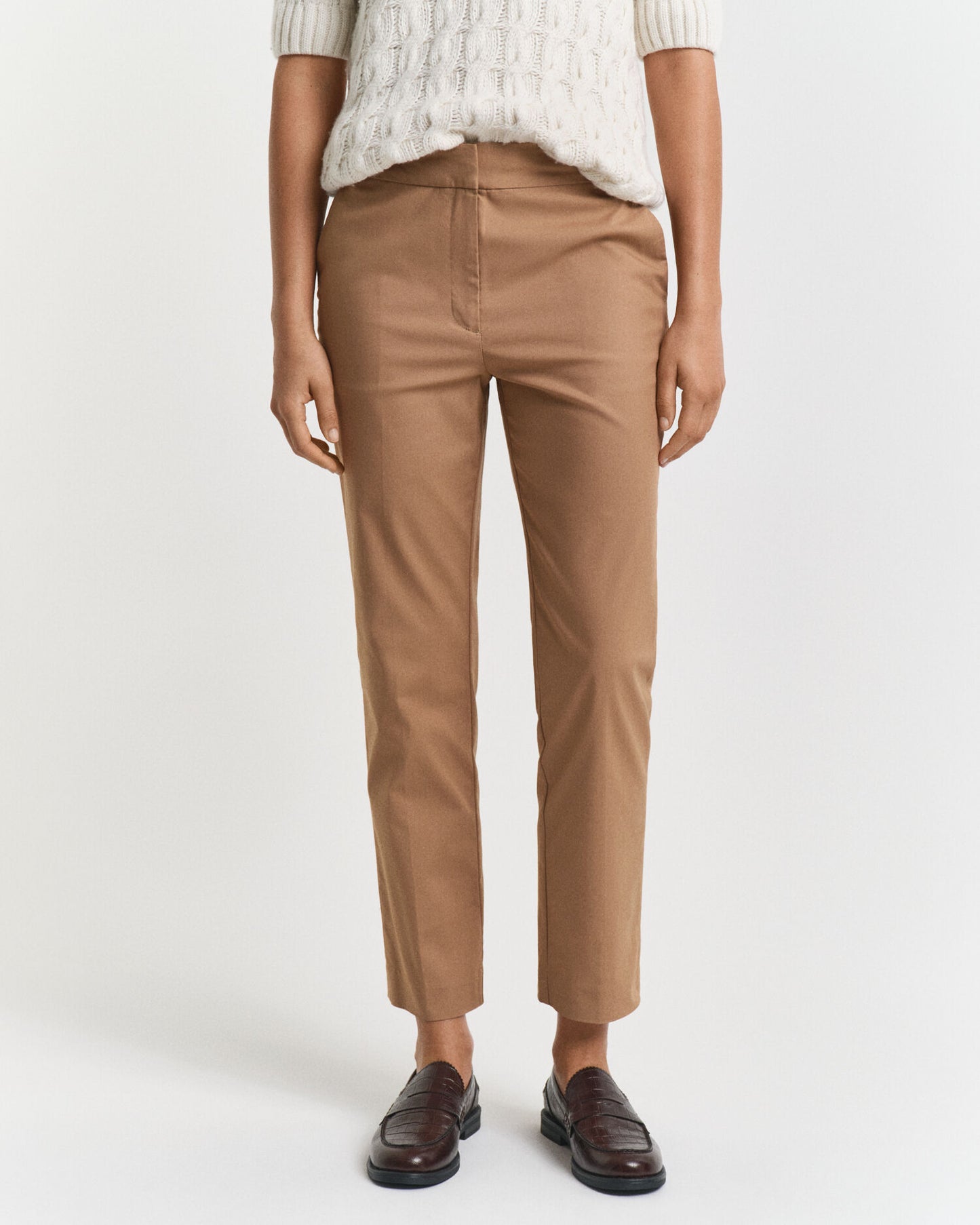 Pantalon cigarette ajusté