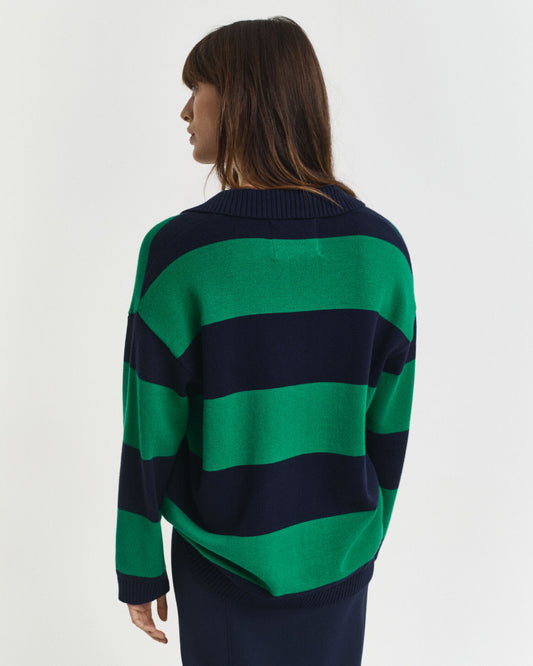 Rugger en tricot rayé