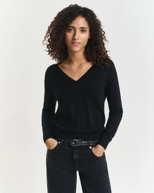 Pull en Laine Mérinos Extra Fine Col V