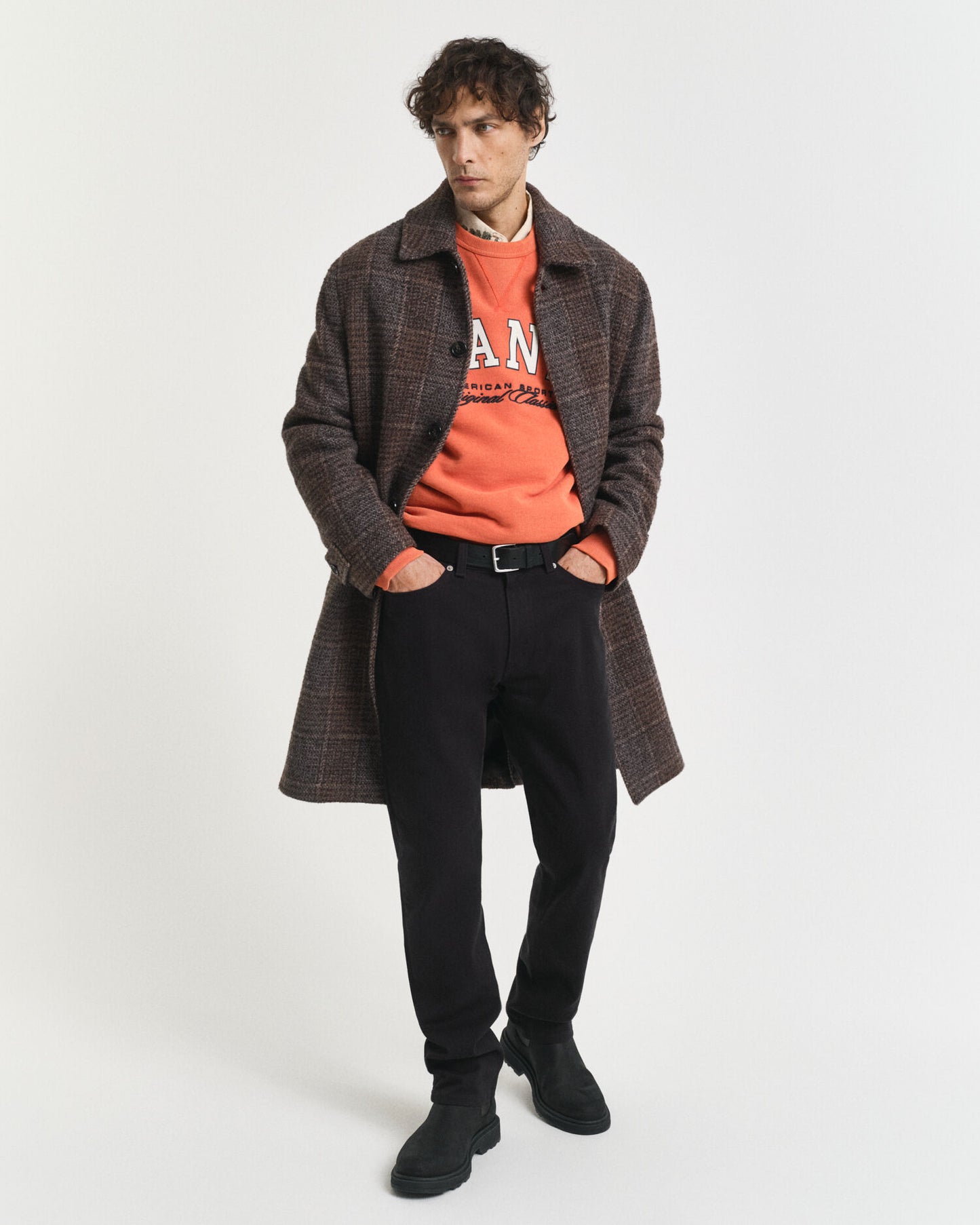 Jean en sergé doux coupe droite