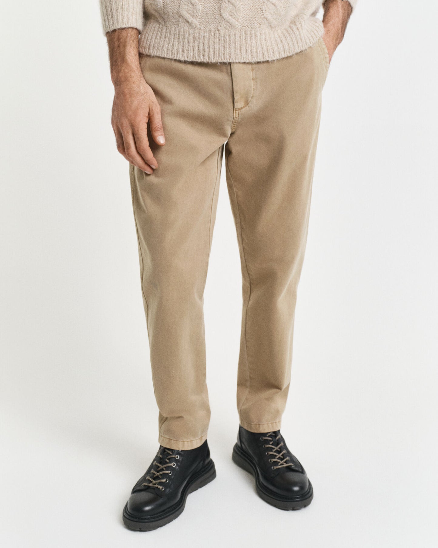 Chino Surplus Fuselé Coupe Droite