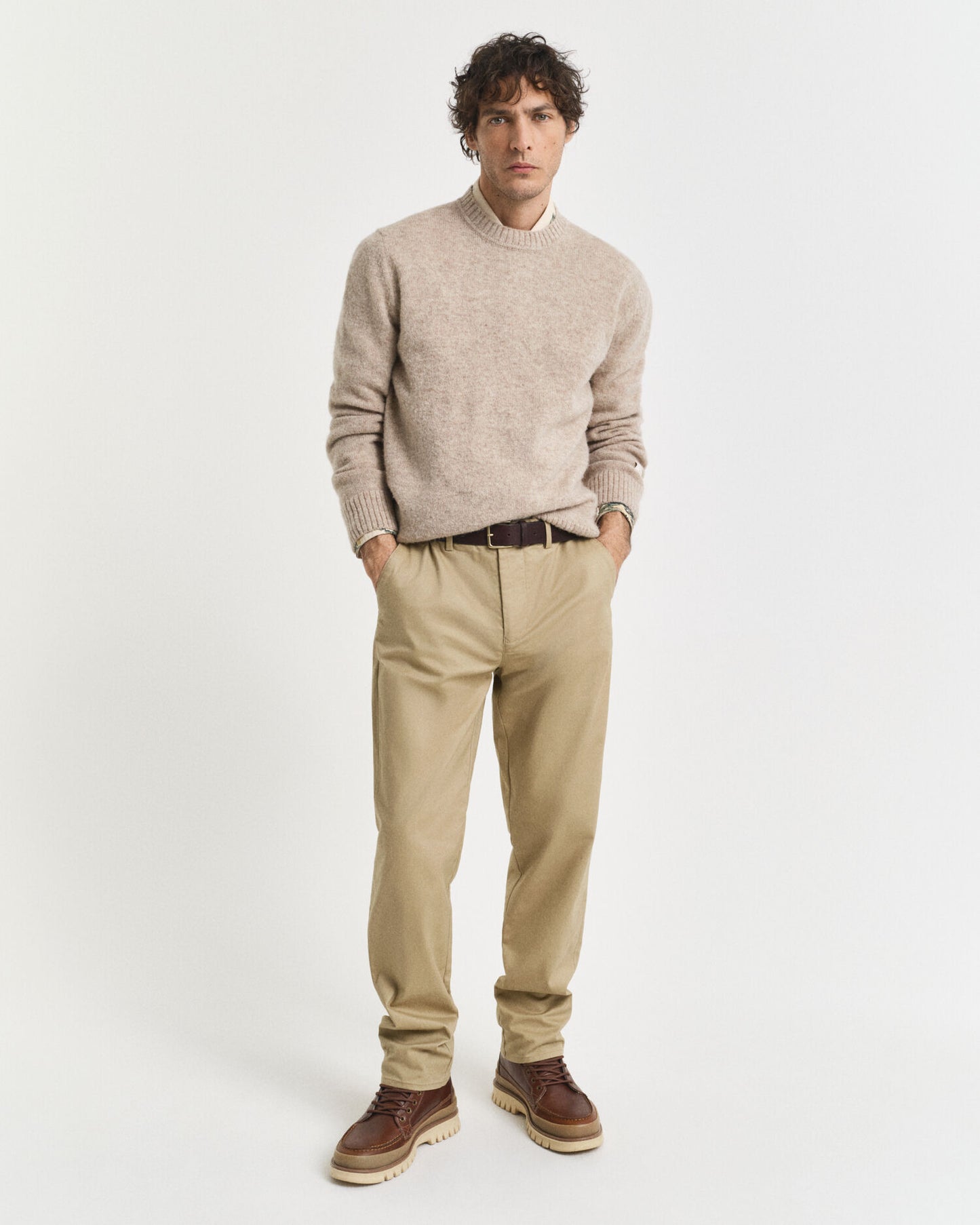Chinos mit normaler Passform