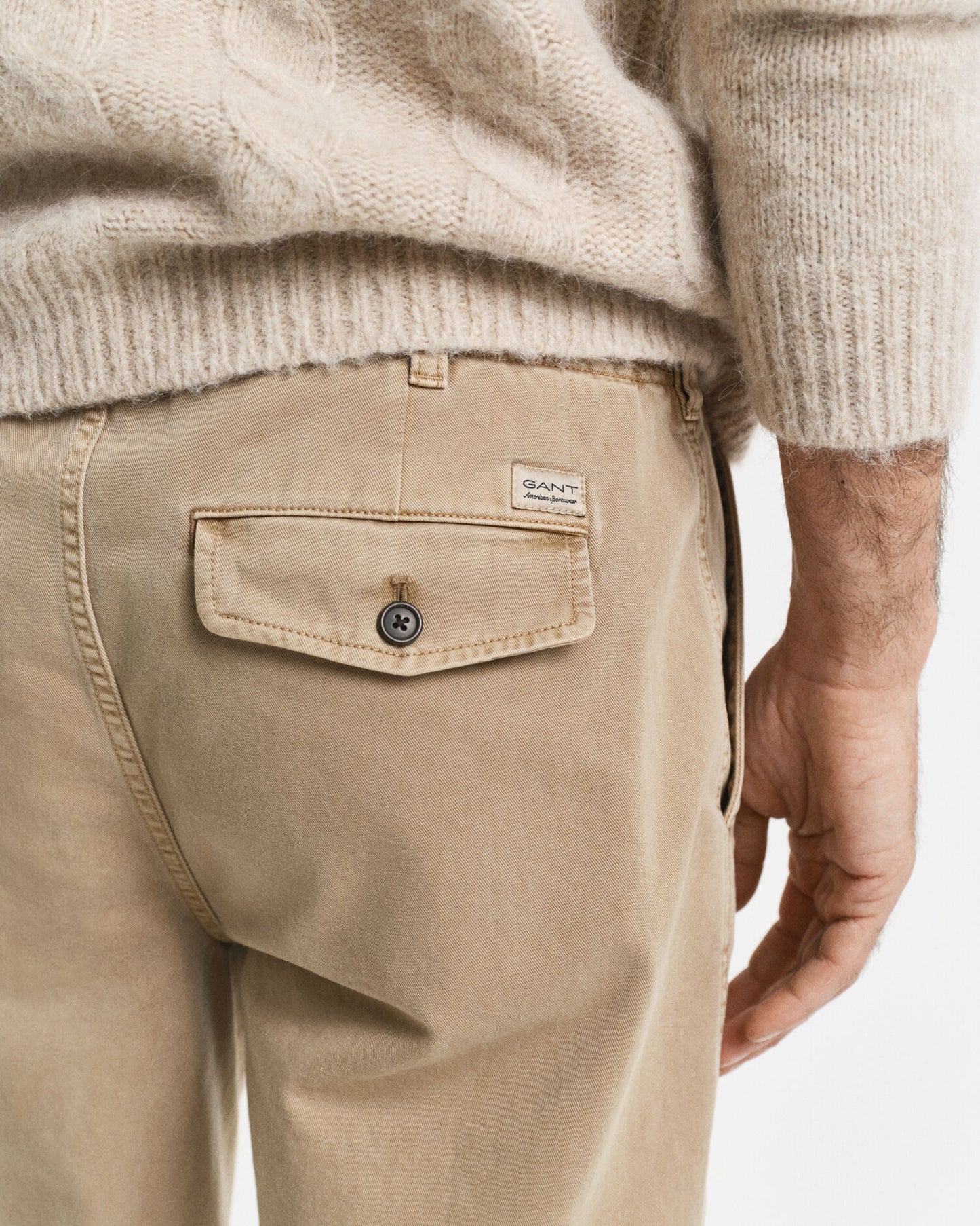 Chino Surplus Fuselé Coupe Droite