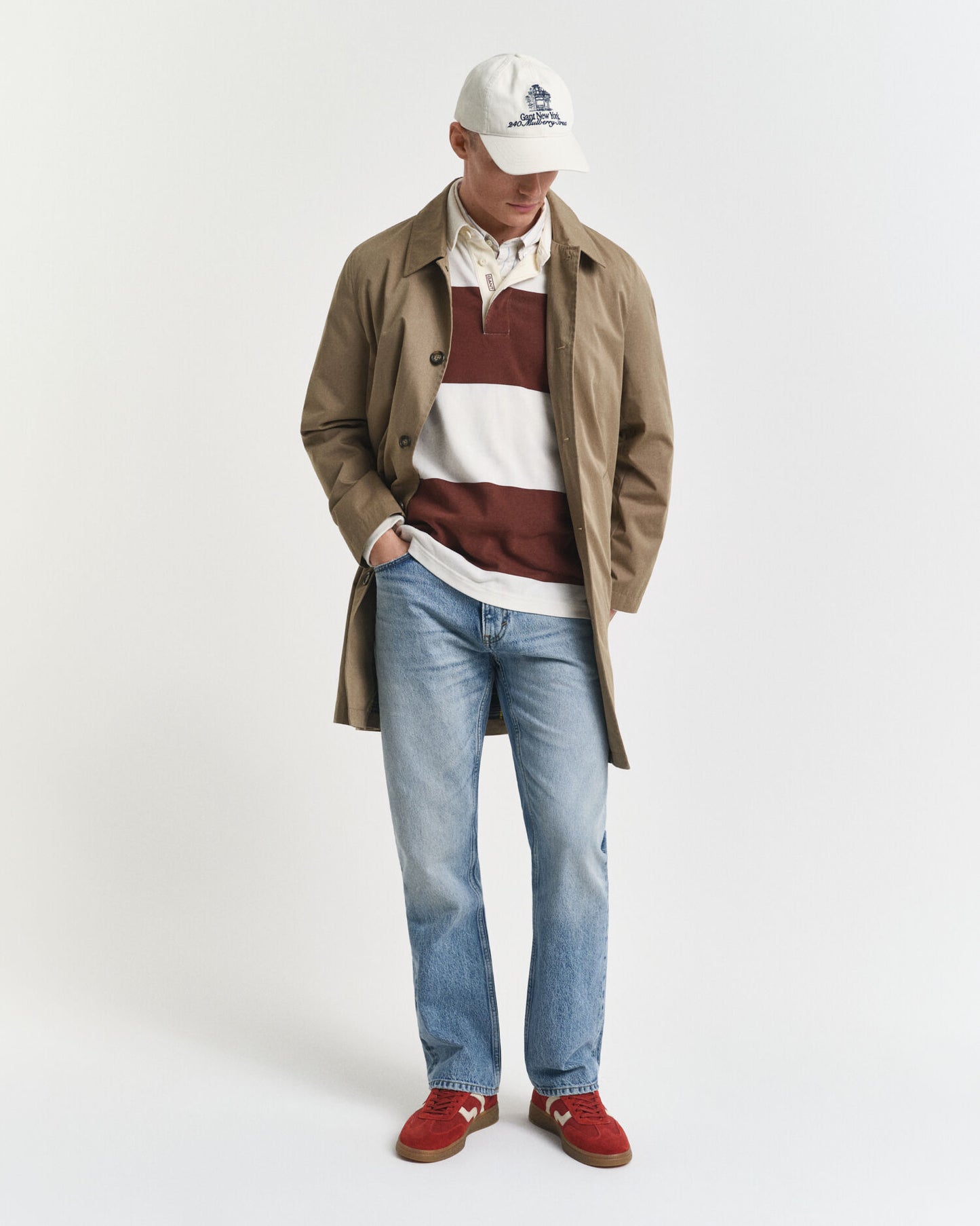 Jean bootcut délavé vieilli