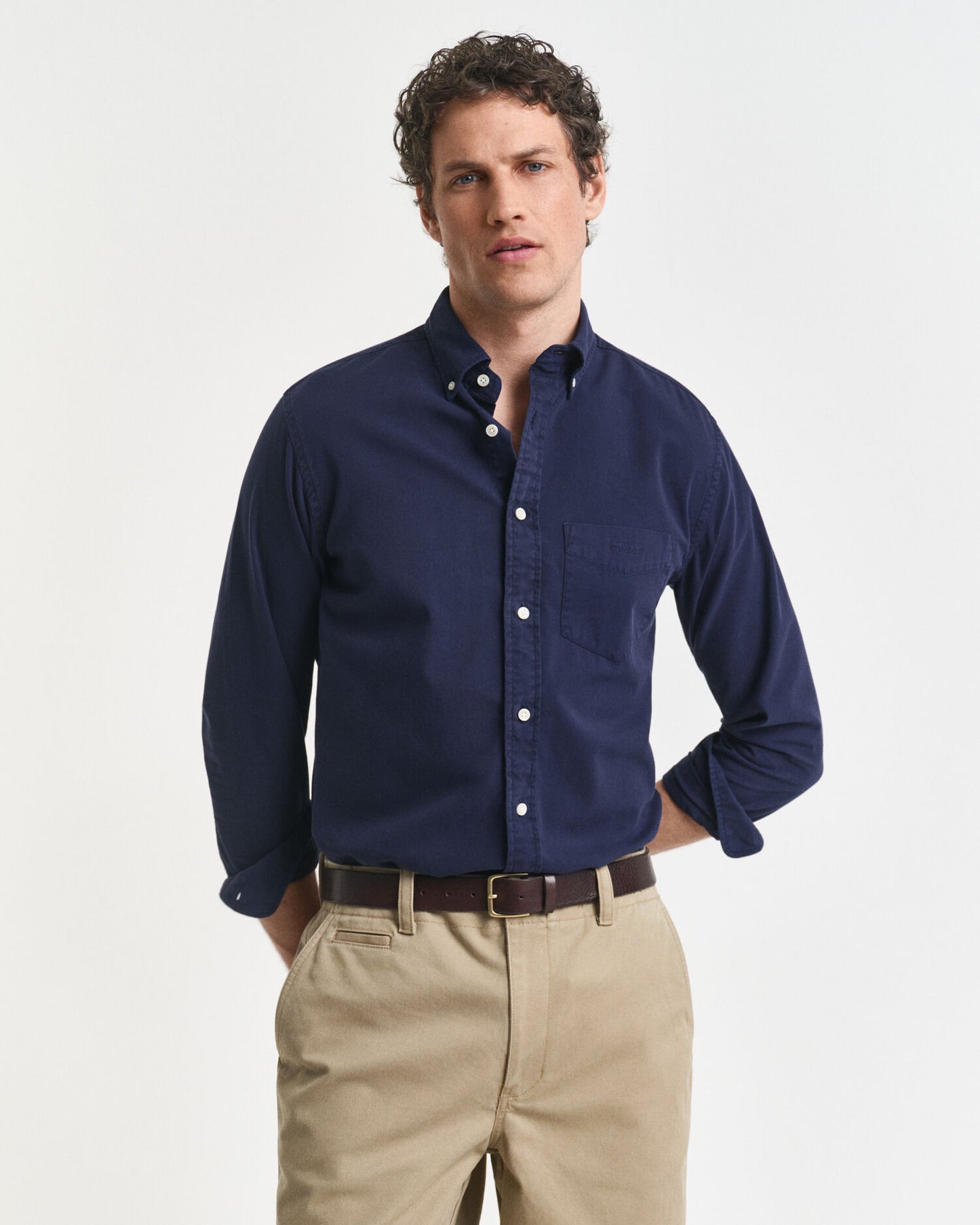 Regular Fit Twillhemd