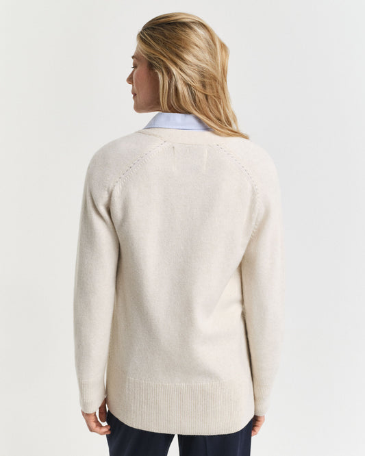 Cardigan en mélange laine et cachemire