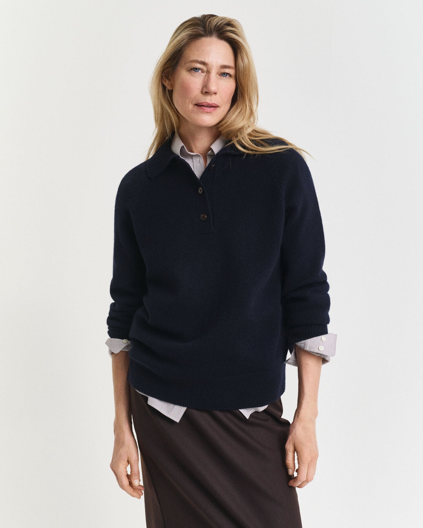 Grobstrickpullover aus Wolle-Kaschmir-Mix