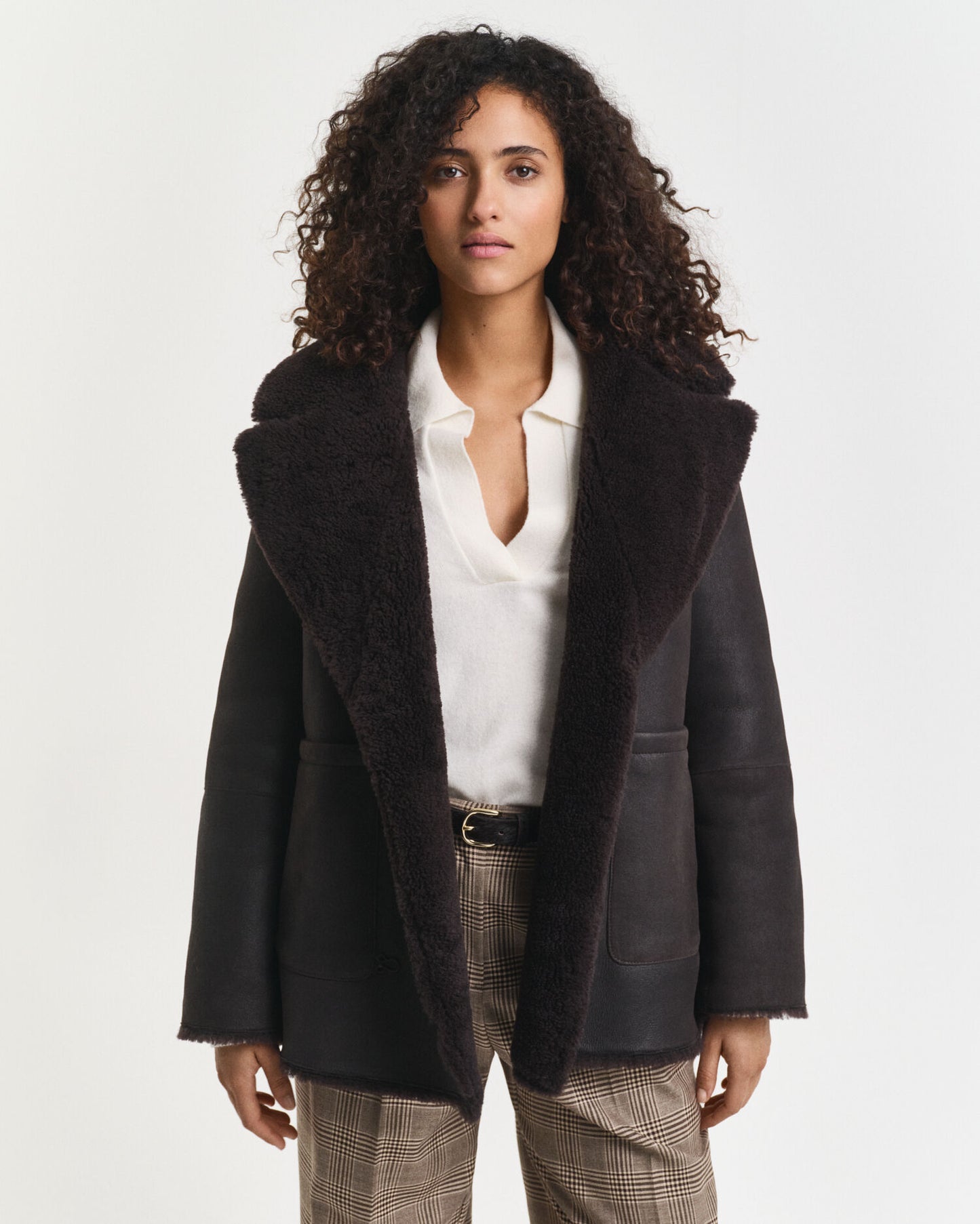 Wende-Lammfell-Cabanjacke