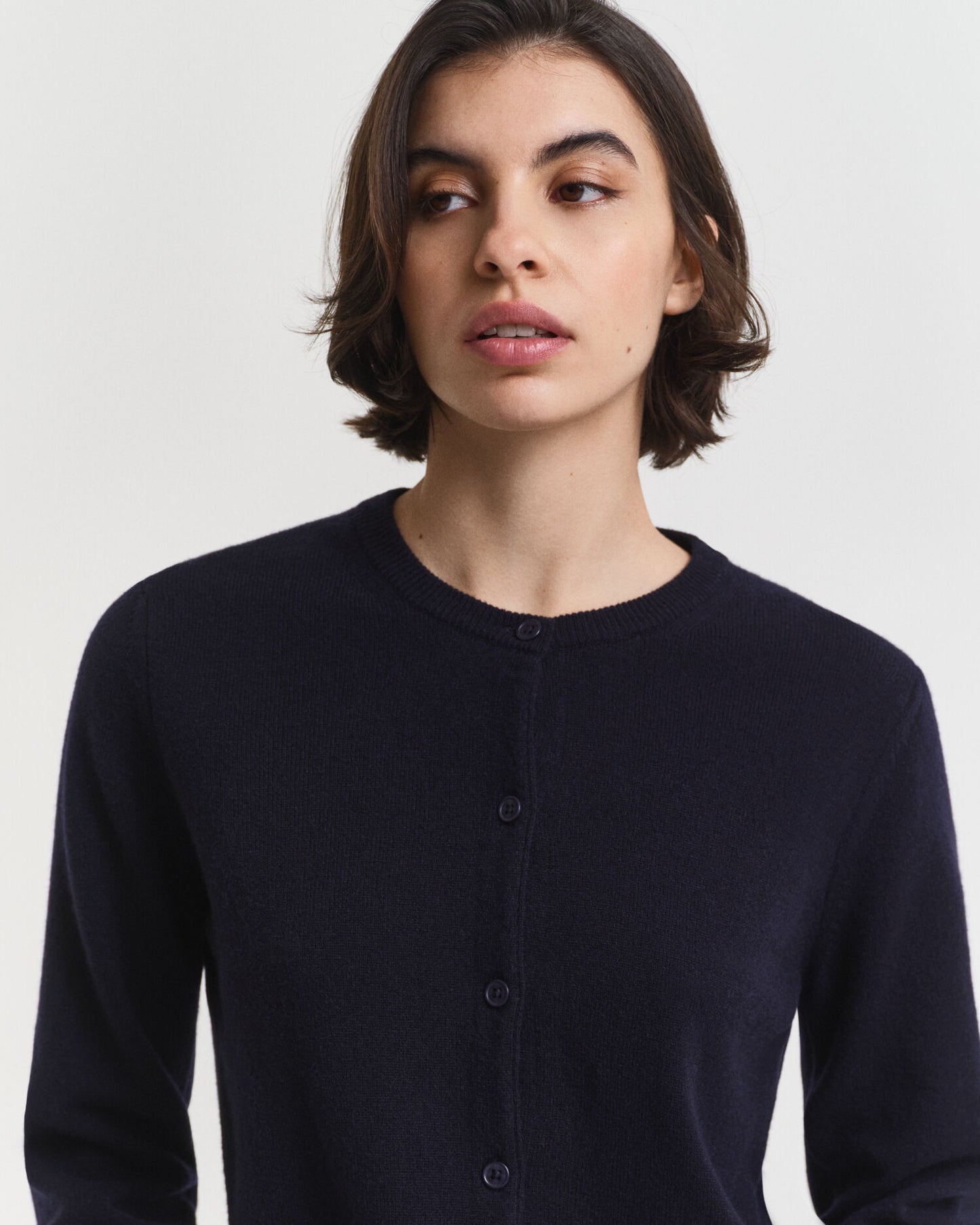 Cardigan aus extrafeiner Lammwolle