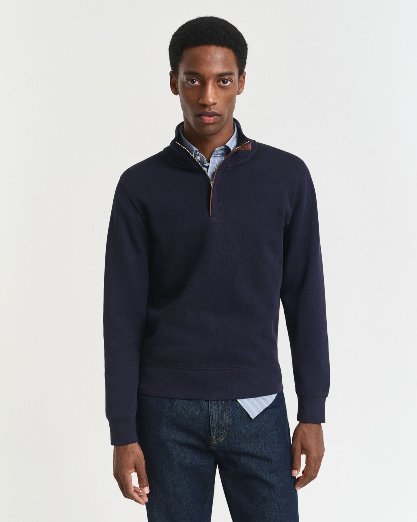 Sweat-shirt Sacker à demi-zip